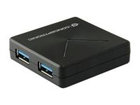 Conceptronic HUBBIES02B USB 3.2 Gen 1-hub 4 poorten Zwart - thumbnail