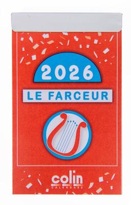 Dagblokkalender Le Farceur François Pirette 2026