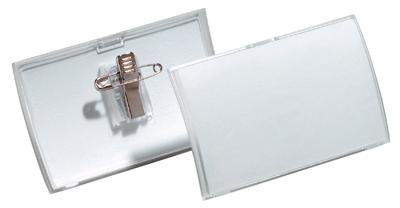 Badge Durable 8211 Click Fold met combiklem 40x75mm Badge Durable 8211 Click Fold met combiklem 40x75mm