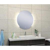 Wiesbaden Round spiegel rond met LED, dimbaar en spiegelverwarming 80 cm - thumbnail