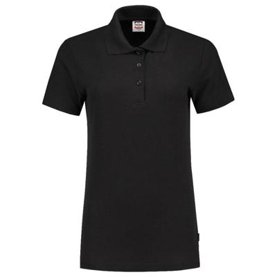 Tricorp Casual 201006 Dames fitted poloshirt Zwart maat L