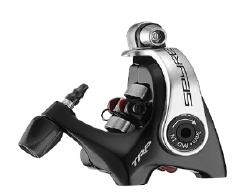 TRP md-c610 spyre remklauw mechanisch flatmount voor zwart/zilver