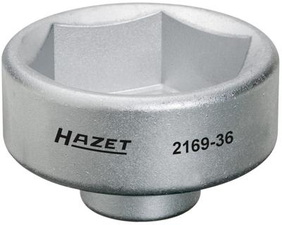 HAZET Oliefitersleutel 2169-36 · 3/8 inch (10 mm) vierkant hol · Buiten-zeskant-profiel · SW 36 mm