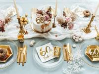 Servetten 60th Birthday Goud - 20 Stuks - thumbnail