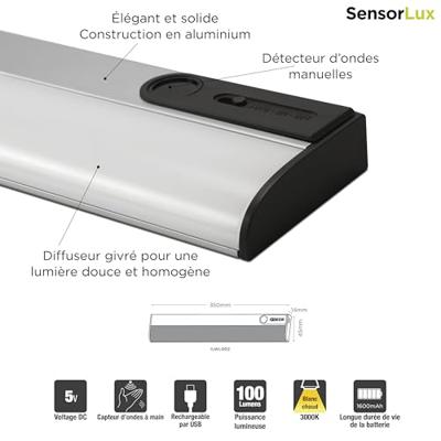 Lyora Battery lampHandwave Sensorlux 35cm - ILWL002