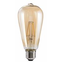 Xavax Led-gloeidraad E27 685lm Vervangt 53W Vintagelamp Dimbaar Amber Warm Wit - thumbnail