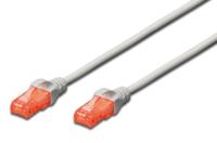 Digitus DK-1617-250 RJ45 Netwerkkabel, patchkabel CAT 6 U/UTP 25.00 m Grijs Vlambestendig, Halogeenvrij, Rond, Verdraaide paren, Onafgeschermd 1 stuk(s) - thumbnail