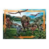 Clementoni legpuzzel super color maxi jurassic world, 104st. - thumbnail