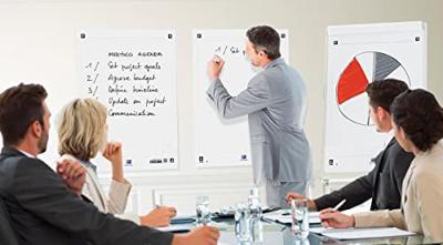 Flipoverpapier Oxford smart 60x80cm zelfklevend blanco 90gr 20 vel | 3 stuks