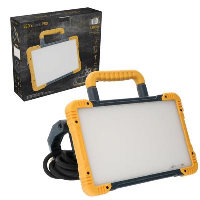 LED&apos;s Light Draadloze LED Zwaailamp op Batterijen - 9 standen - Magnetisch & Waterdicht - Blauw