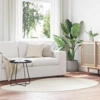 VidaXL Vloerkleden huarte crème 140 x 200 cm polyester - thumbnail