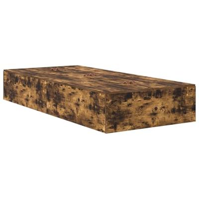 Bedframe Gerookt eiken 200 x 90 x 31.5 cm Bewerkt hout