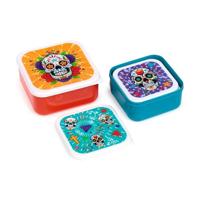 Set 3 Lunch Box M/L/XL Dia de los Muertos - thumbnail