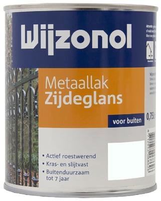 Wijzonol Metaallak Zijdeglans 9121 Antraciet