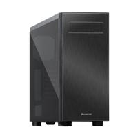 Chieftec AL-02B-TG-OP Tower PC-behuizing Zwart - thumbnail