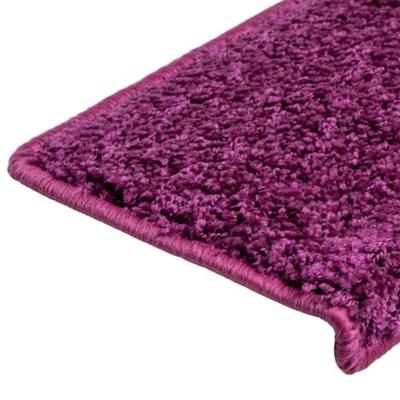 Trapmatten 15 st 65x21x4 cm paars Trapmatten 15 st 65x21x4 cm paars