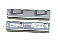 IBM 1GB (2x512MB) PC2-5300 CL5 ECC DDR2 chipkill FB-DIMM 667MHz 1GB DDR2 667MHz ECC geheugenmodule - thumbnail