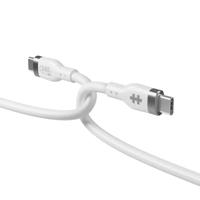 Hyper HyperJuice silicone USB-C to USB-C cable (1m/240W) - White - thumbnail