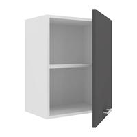 VCM Wandkast Esilo (Hangende kast, Wit/antraciet, 1 Tür 50) - thumbnail