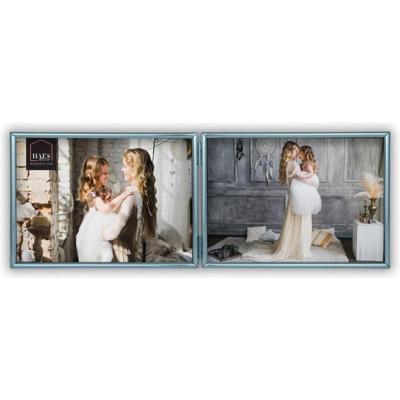Haes Deco Duo Verzilverde Fotolijst Como voor 2 foto's van 13x18 cm - DVP12118-2
