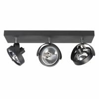 Highlight Spot Malta 3 lichts zwart - thumbnail