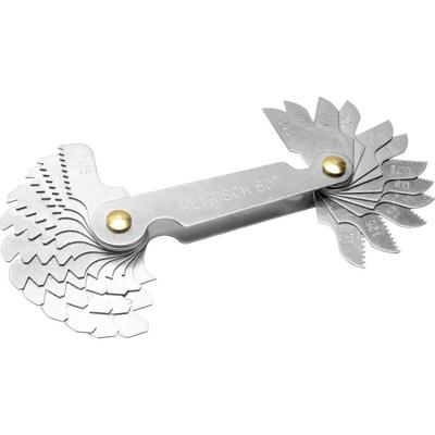 Dasqua 1501-1024 Metrische straalmeter 0.25 - 7 mm Dasqua 1501-1024 Metrische straalmeter 0.25 - 7 mm