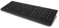 Lenovo 300 toetsenbord Inclusief muis Universeel USB QWERTY Amerikaans Engels Zwart - thumbnail