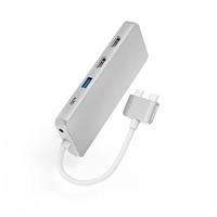 Hama USB-C dockingstation Geschikt voor merk (dockingstation): Apple MacBook Incl. laadfunctie, USB-C Power Delivery - thumbnail