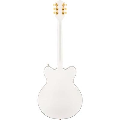 Gretsch G5422GLH Electromatic Classic Hollowbody DC Snowcrest White linkshandige semi-akoestische gitaar
