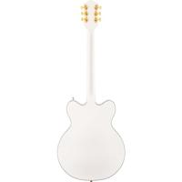 Gretsch G5422GLH Electromatic Classic Hollowbody DC Snowcrest White linkshandige semi-akoestische gitaar - thumbnail