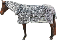 Vliegdeken Zebra incl. nekdeel 215cm - thumbnail