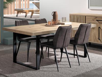 Rechthoekige eettafel TIMANFAYA 170 cm canyon eik Rechthoekige eettafel TIMANFAYA 170 cm canyon eik