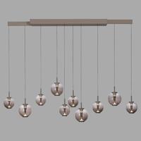 Paul Neuhaus HanglampPure E-Infinty bronce met amber glas - 2221-97 - thumbnail