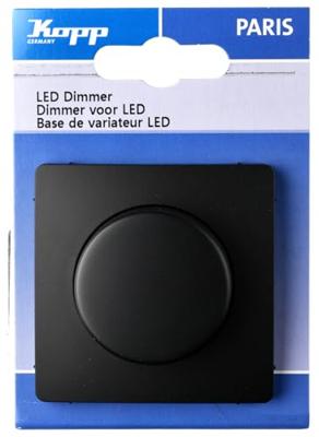 Kopp 843450088 Dimmer Inzetstuk Paris Zwart (mat) 1 stuk(s)