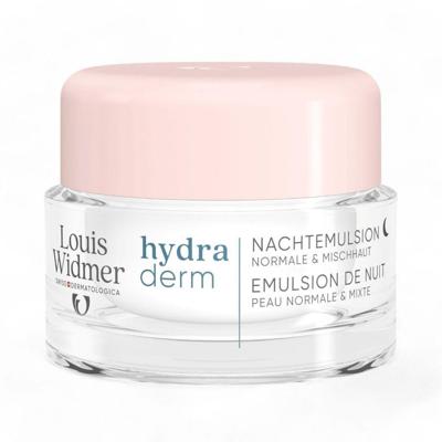 Louis Widmer Hydraderm Nachtemulsie Met Parfum 50ml