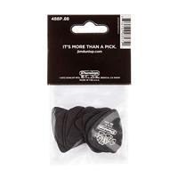 Dunlop Tortex Pitch Black Standard 0.88mm 12-pack plectrumset zwart - thumbnail