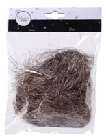 Decoris Engelenhaar zakje bruin - thumbnail