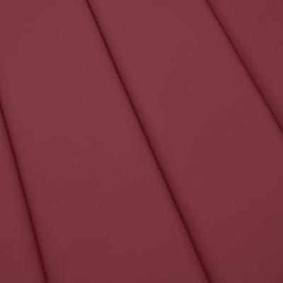 Ligbedkussen 186x58x3 cm oxford stof wijnrood