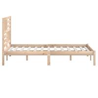 Bedframe massief grenenhout 160x200 cm - thumbnail