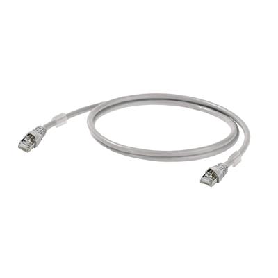 Weidmüller 1165940075 RJ45 Netwerkkabel, patchkabel CAT 6A S/FTP 7.50 m Grijs UL gecertificeerd 1 stuk(s)