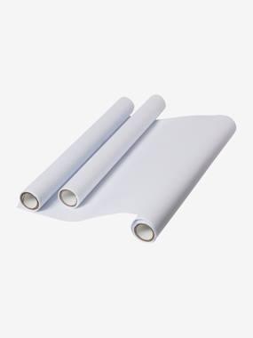 Set van 3 rollen bordpapier licht wit effen