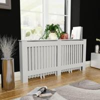 VidaXL Radiatorombouw wit mdf 172 cm - thumbnail