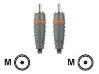 Bandridge BAL4805 audio kabel 5 m RCA Zwart, Grijs, Oranje