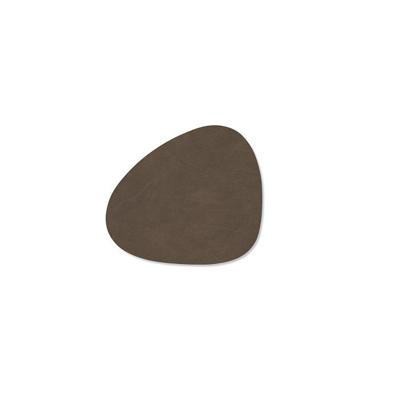 LIND DNA - Glass Mat Curve - Onderzetter 10cm Nupo Caviar