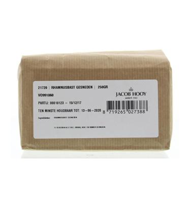 Jacob Hooy Rhamnusbast Gesneden