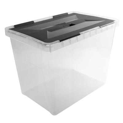 Sunware Onyx opbergbox 40L transparant