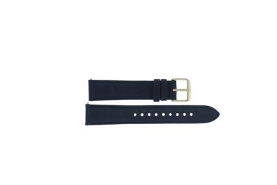 Horlogeband Fossil ES3191 Leder Blauw 18mm Horlogeband Fossil ES3191 Leder Blauw 18mm