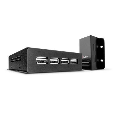 LINDY 50m 4 Port USB 2.0 Cat.5 Extender USB-extender RJ45 Via netwerkkabel RJ45 50 m LINDY 50m 4 Port USB 2.0 Cat.5 Extender USB-extender RJ45 Via netwerkkabel RJ45 50 m
