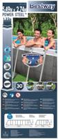 Bestway Zwembadset Power Steel rechthoekig 549x274x122 cm - thumbnail
