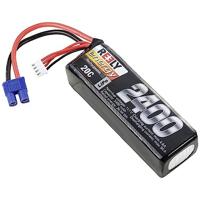 Reely LiPo accupack 11.1 V 2400 mAh Aantal cellen: 3 20 C Softcase EC3 - thumbnail